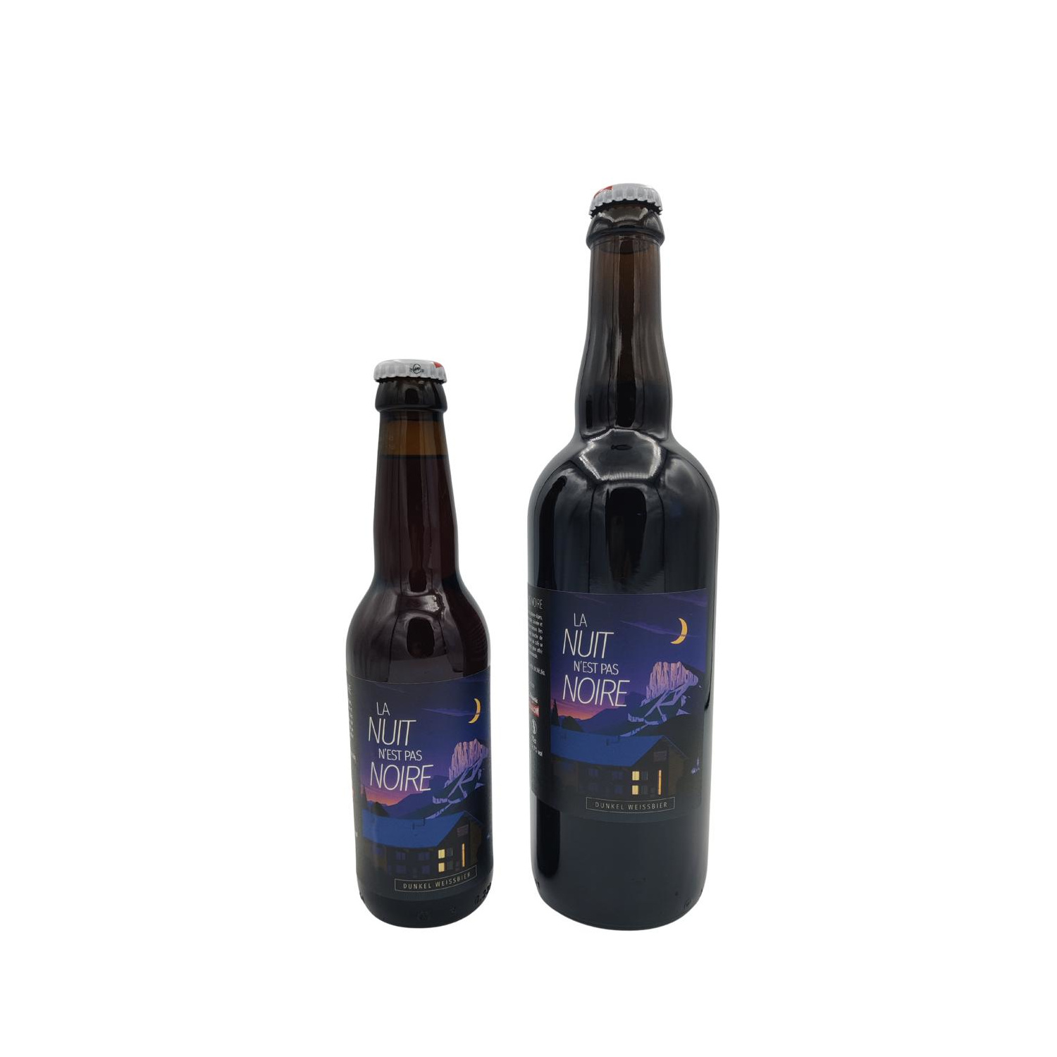 Carton Bière La Nuit n'est pas Noire